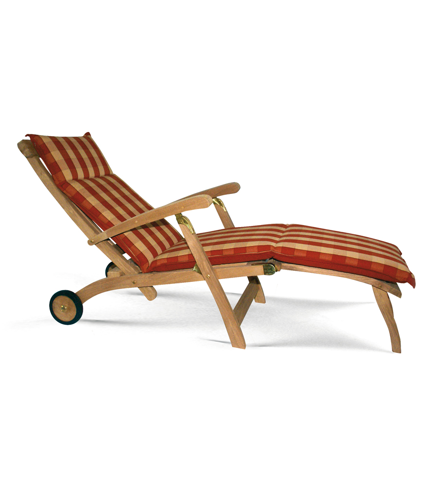 Deckchair mit Laufrädern